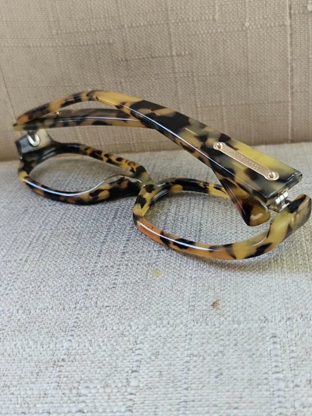 Anne Klein New York Eyeglasses Frame Brown Tortoise Eyewear Glasses AKNY3140